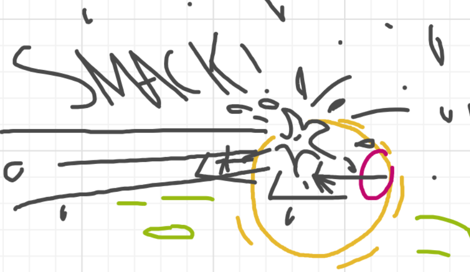 A panel from I've Been Everywhere, Man, episode nine of the Board Boards object show by Furretwalk/WalkingFurret.